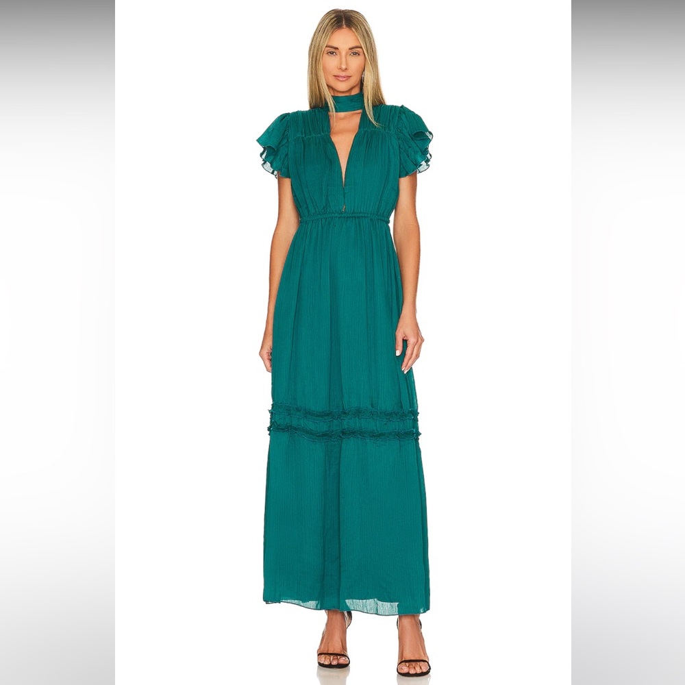 House of Harlow 1960 Teal Maxi Dress
